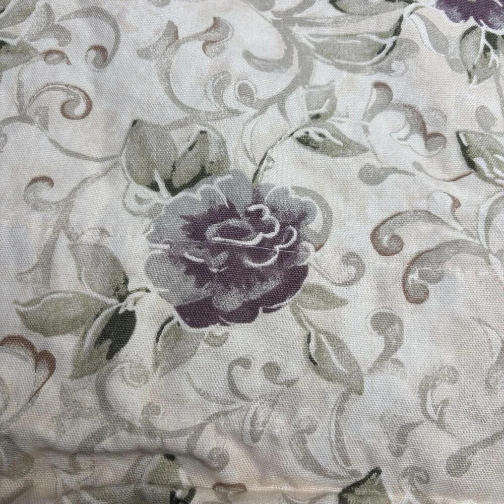 Croscill Amethyst Flowers 2 Window Panels 30x39